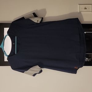 Ampersand navy blue tee